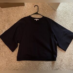 Tibi Crewneck Easy Sweatshirt